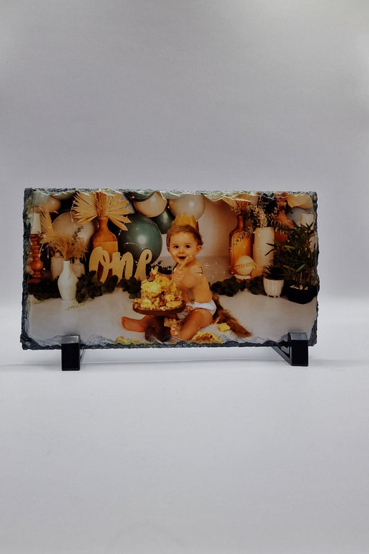 personalised photo slate